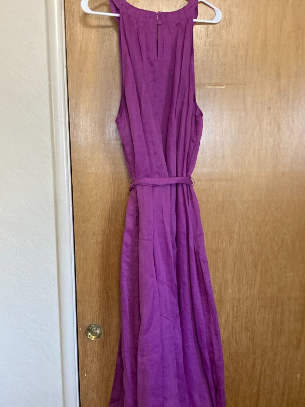Talbot's Sleeveless Maxi with a matching tie - Picture 3 of 5
